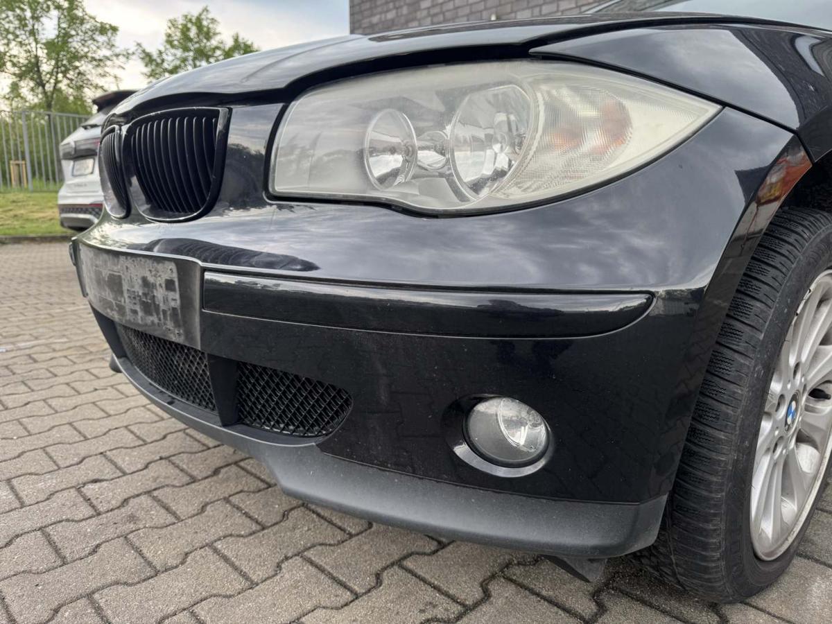 BMW 1er E87 original Sto&szlig;stange Stossf&auml;nger vorn 475 Blacksapphire Bj.2005